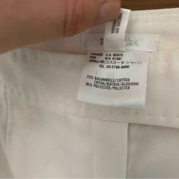 Escada White Trousers - Picture 5 of 13